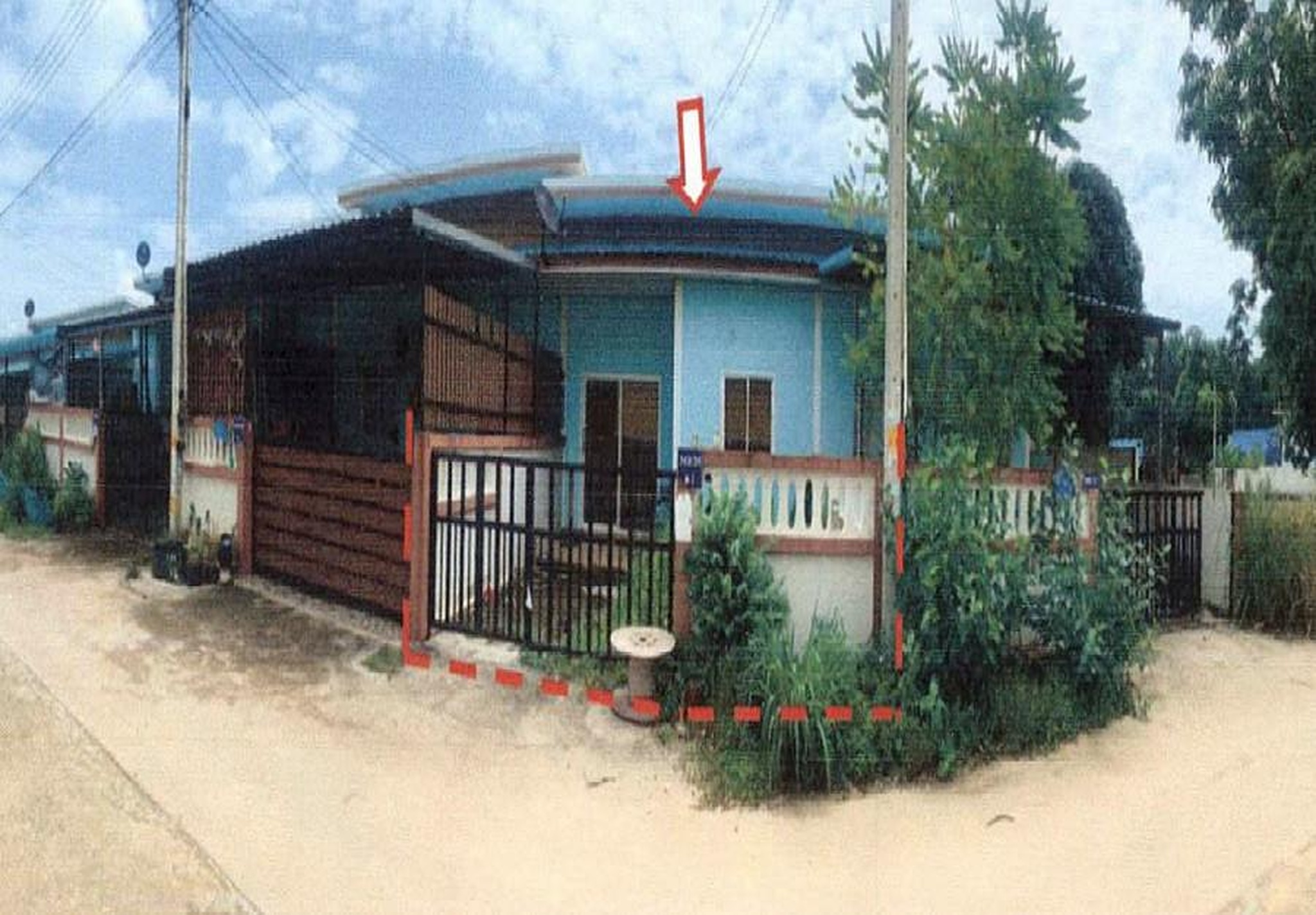 ทรัพย์สถาบันโดย ธอส. ทาวน์เฮาส์  นิคมพัฒนา ระยอง
