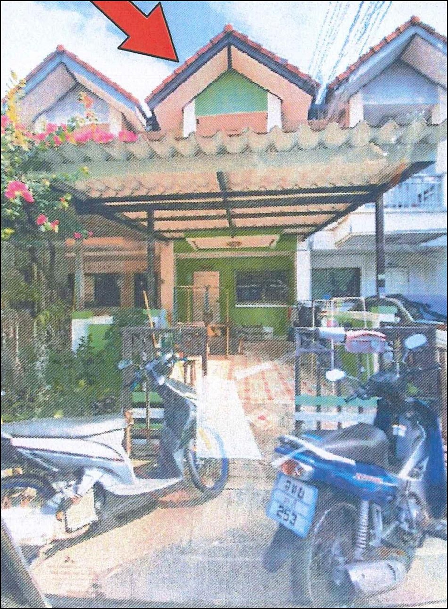 ทรัพย์สถาบันโดย ธอส. ทาวน์เฮาส์  ศรีราชา ชลบุรี