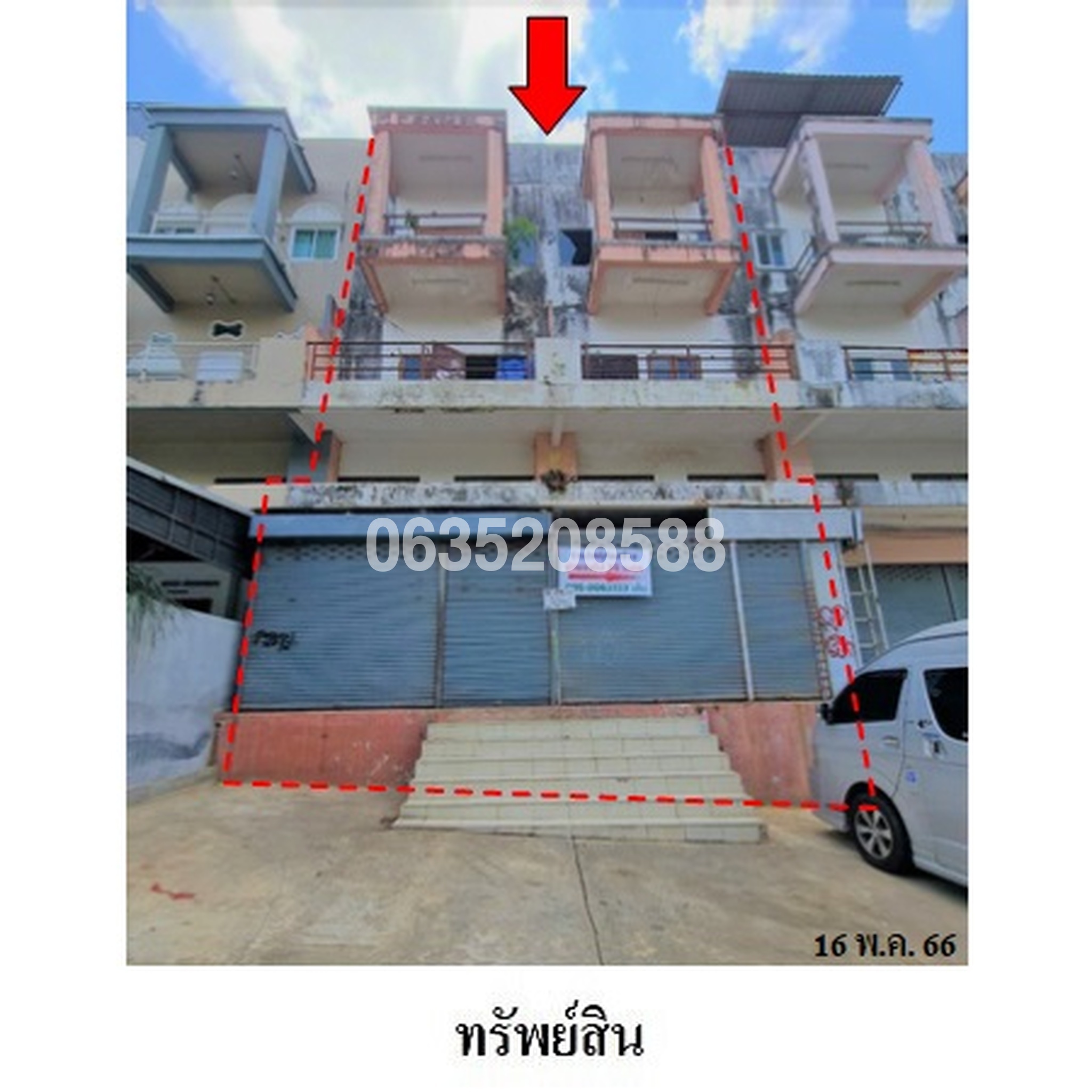 ขายตึกแถว-อาคารพาณิชย์ พนาสนธิ์ ปาร์ควิลล์ 2 (Chanakan Delight Kuku)