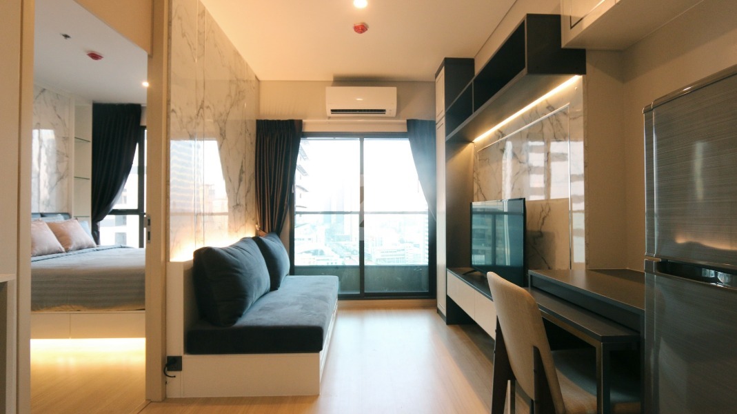 ให้เช่าคอนโดติด ARL มักกะสัน ลุมพินี สวีท เพชรบุรี-มักกะสัน (Lumpini Suite Phetchaburi-Makkasan) : เจ้าของให้เช่าเอง