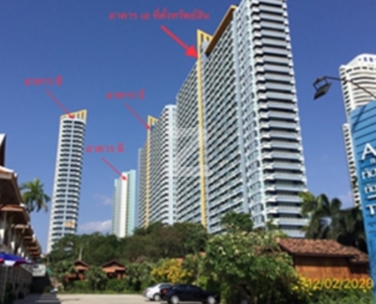 ทรัพย์ธนาคารโดย ธอส คอนโด ลุมพินี พาร์คบีช จอมเทียน (Lumpini Park Beach Jomtien)