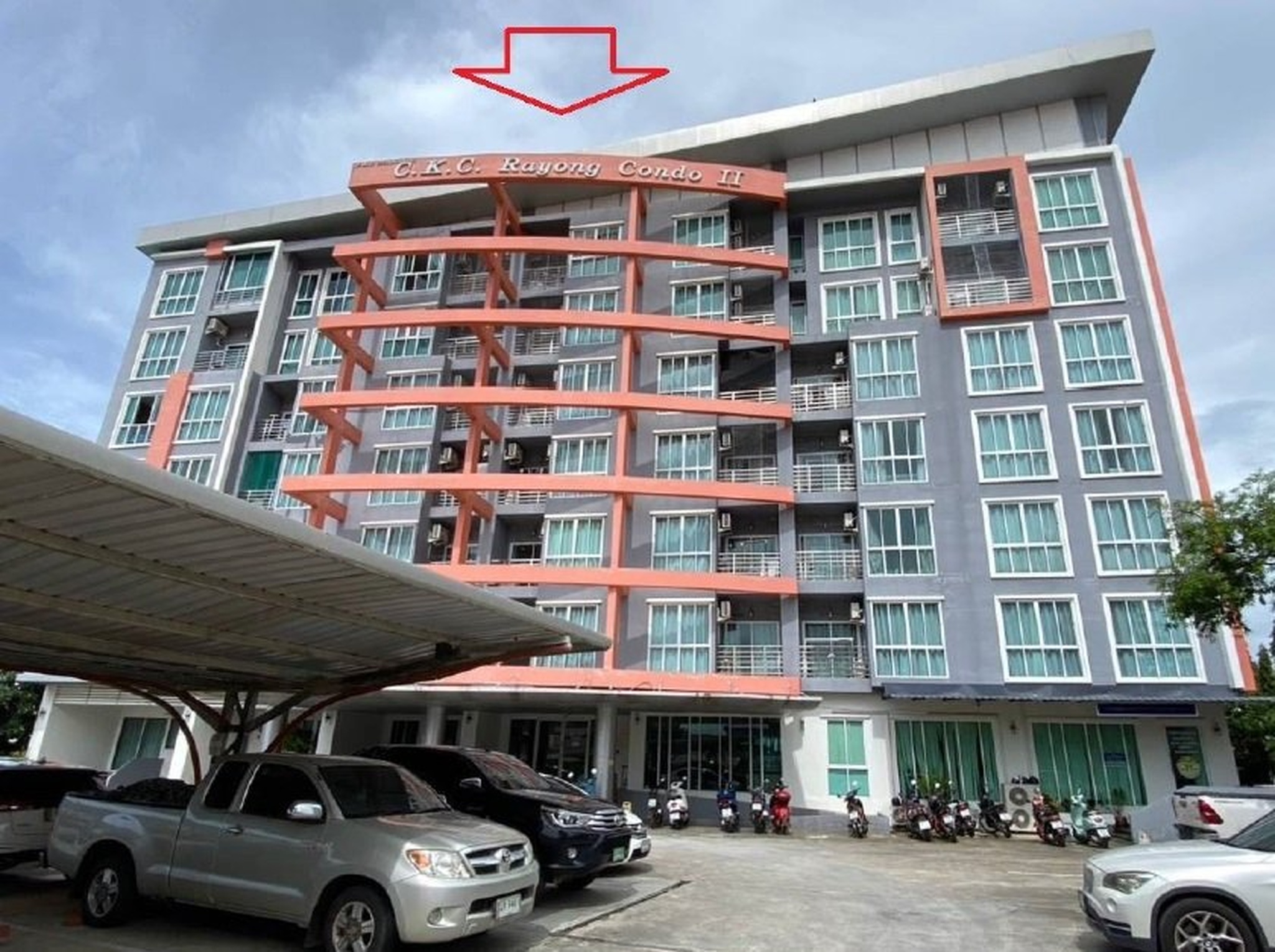 ทรัพย์สถาบันโดย SCB คอนโด ซี.เค.ซี. ระยอง คอนโด 2 (C.K.C. Rayong Condo II)