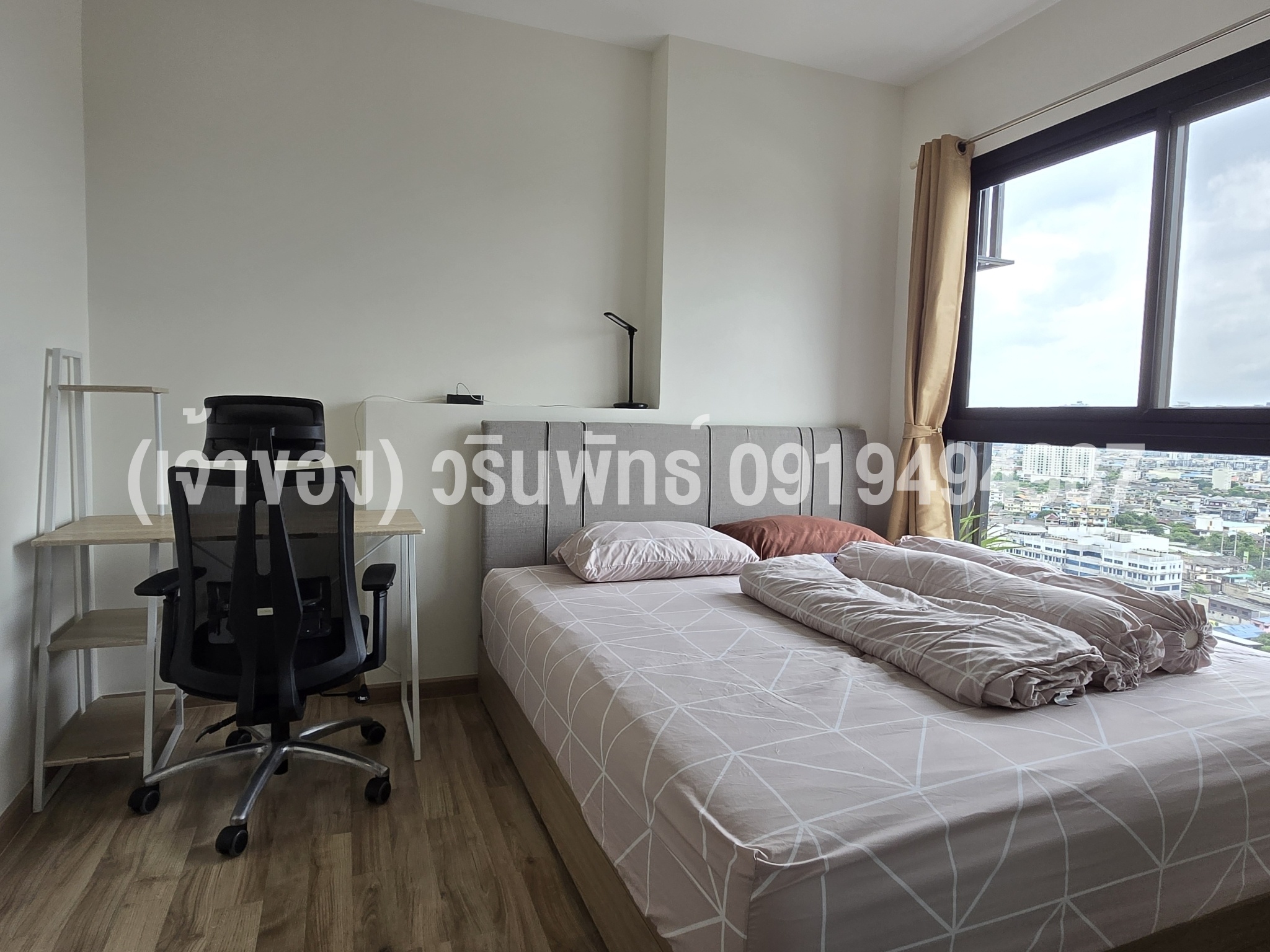 📍 ให้เช่า คอนโด นิช โมโน เจริญนคร Niche Mono Charoen Nakorn 🛏 ขนาด 30 ตร.ม. ชั้น 19 วิวแม่น้ำ สวยโล่ง ลมดี : เจ้าของให้เช่าเอง (งดรับนายหน้า)