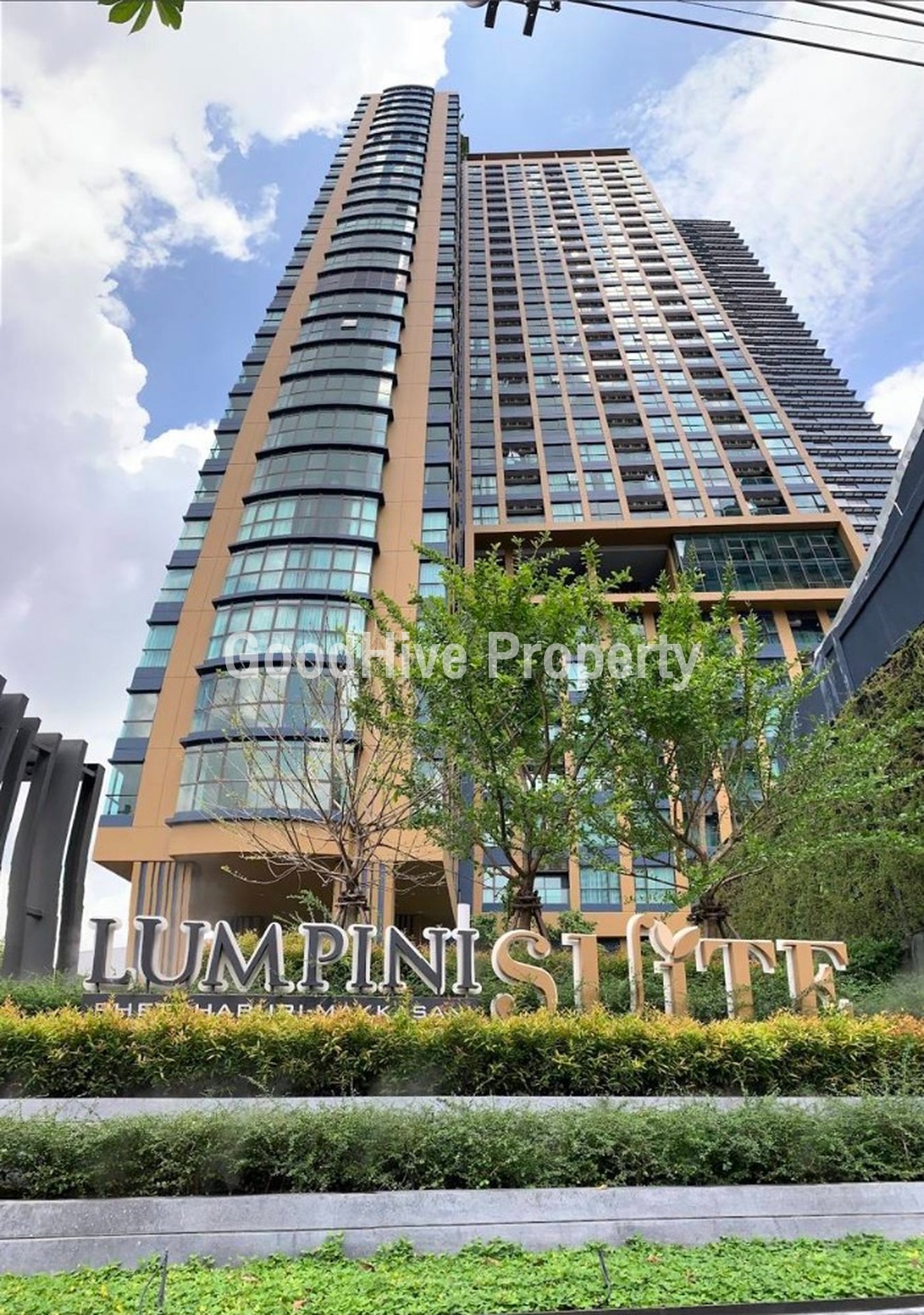 公寓出租在 ,For rent, Lumpini Suite Petchburi-Makkasan Condo, Makkasan, Ratchathewi, Bangkok 2 bedrooms, 2 bathrooms, ready to move in, only 38,000/month : โดยนายหน้า/ตัวแทน