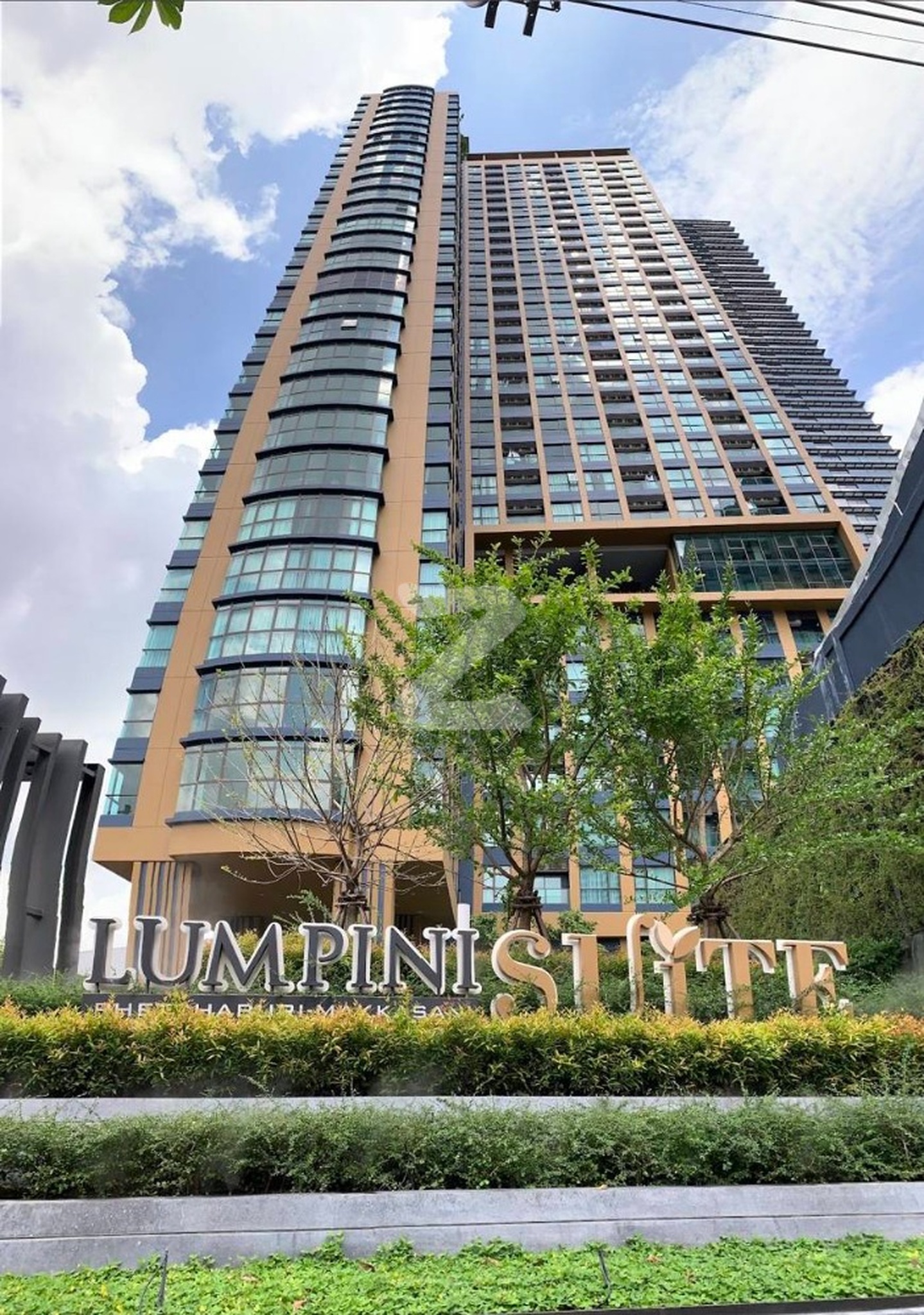 公寓出租在 ,For rent, Lumpini Suite Petchburi-Makkasan Condo, Makkasan, Ratchathewi, Bangkok 2 bedrooms, 2 bathrooms, ready to move in, only 38,000/month : โดยนายหน้า/ตัวแทน