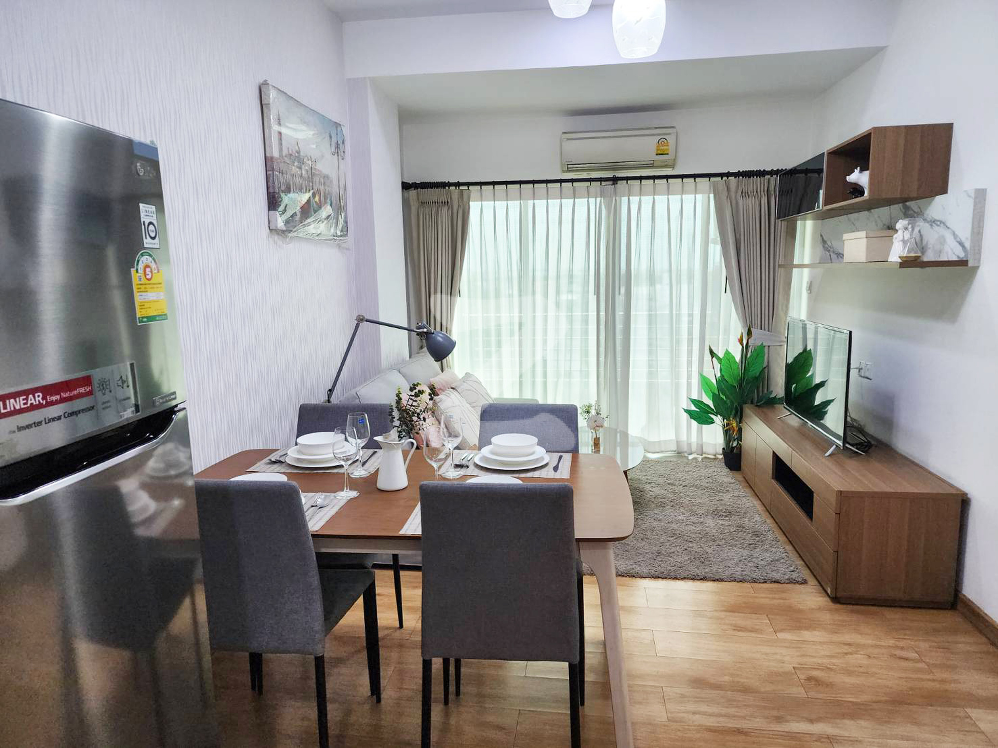 ให้เช่า คอนโดหรู 2 ห้องนอน 63 ตร.ม. คอนโดเพียร์ 93 รังสิต คลอง 4 ปทุมธานี  2 bedroom condo for rent spacious 63 sq.m. Pier 93 Rangsit Klong 4 : เจ้าของให้เช่าเอง (งดรับนายหน้า)