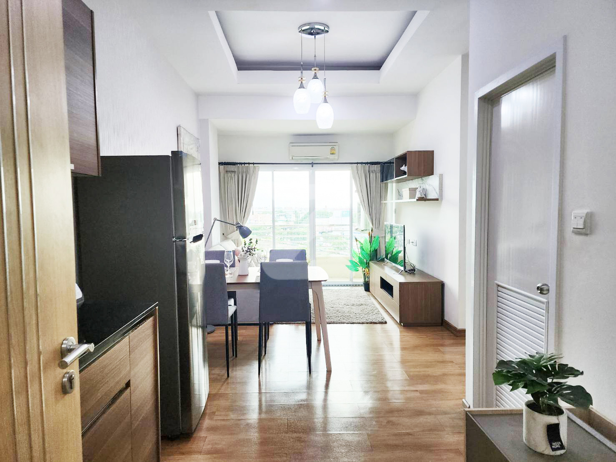 ให้เช่า คอนโด 2 ห้องนอน 63 ตร.ม. Executive suite คอนโด เพียร์ 93 รังสิต คลอง 4  For rent 2 bedroom condo spacious 63 sq.m. Pier 93 Rangsit Klong 4 : เจ้าของให้เช่าเอง (งดรับนายหน้า)