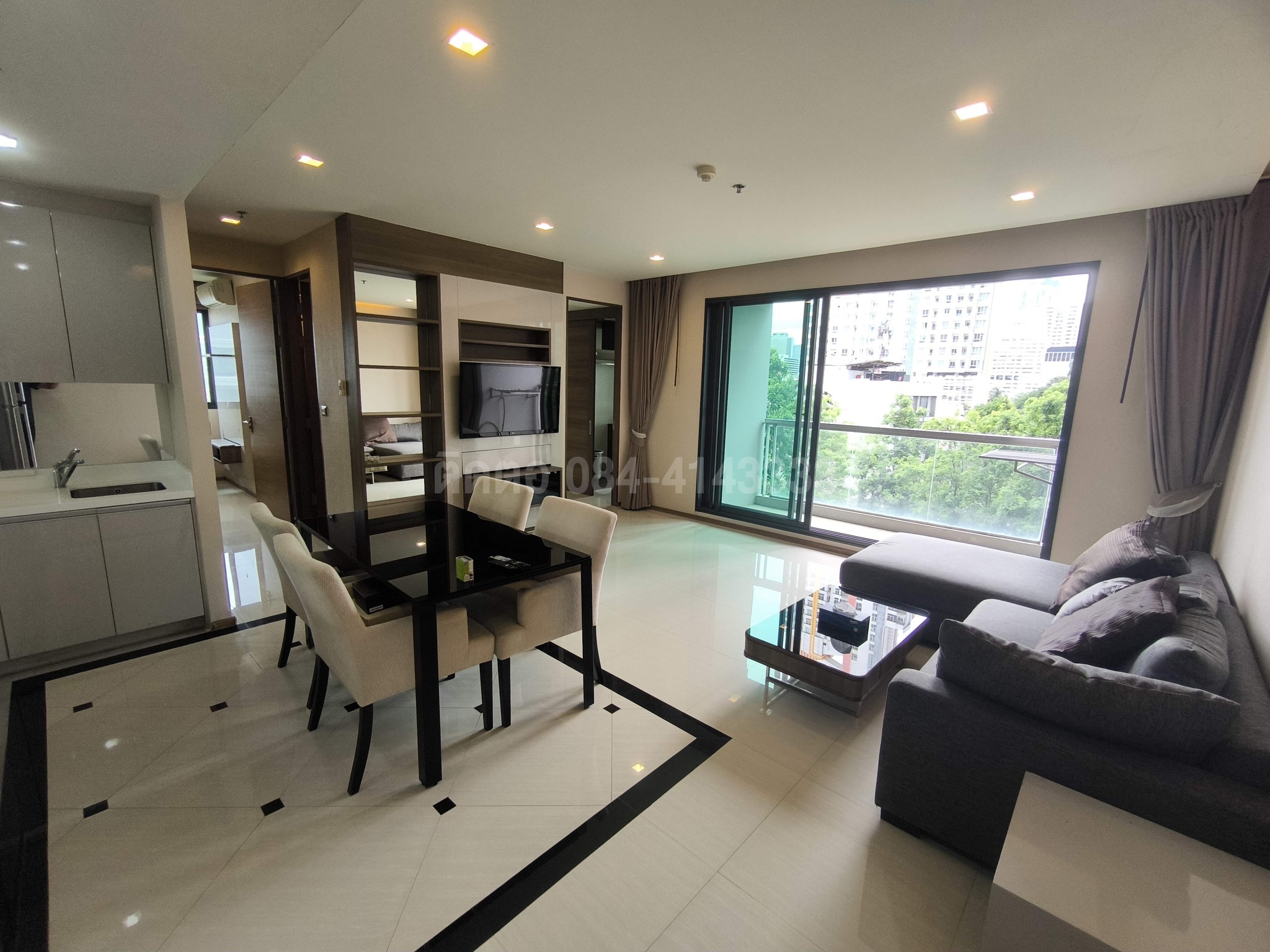 ให้เช่าคอนโดใกล้ BTS ช่องนนทรี - เซนต์หลุยส์ The Address Sathorn ดิ แอดเดรส สาทร 2 นอน 2 น้ำ ภายในซอย สาทร 12 : เจ้าของให้เช่าเอง (งดรับนายหน้า)