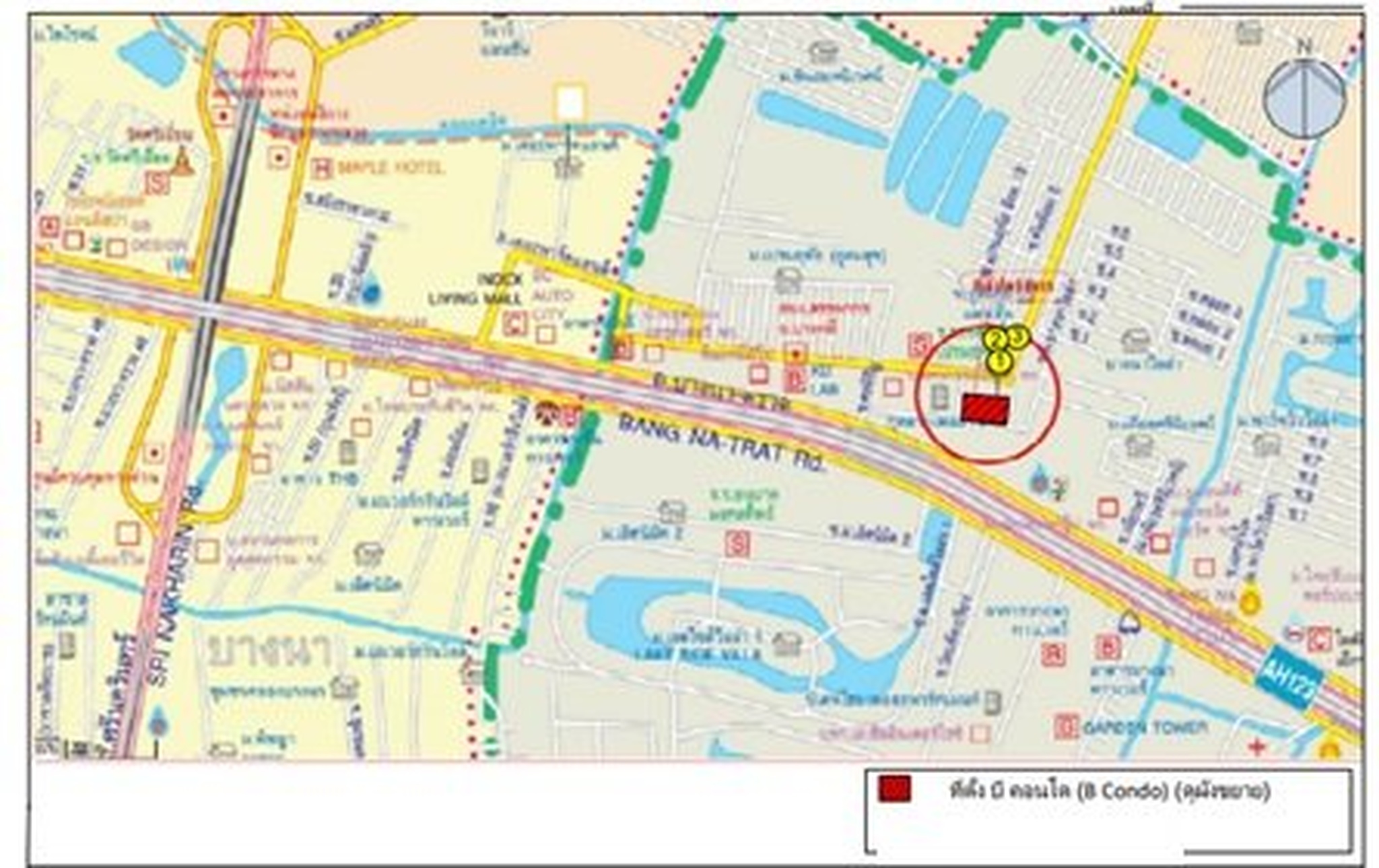 ทรัพย์สถาบันโดย SCB คอนโด บี คอนโด บางนา (B Condo Bangna)