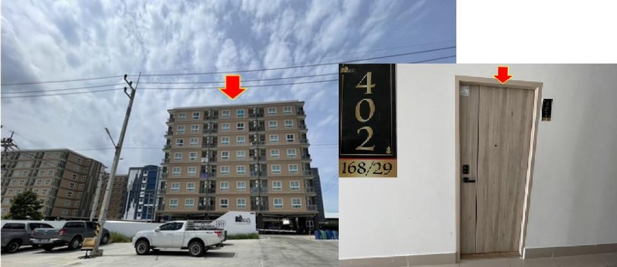 ทรัพย์สถาบันโดย GHB คอนโด อมาป้าร์ คอนโด นิคมทองโกรว์-นิคมอมตะ (Amapa Condo Thonggrow-Amata)