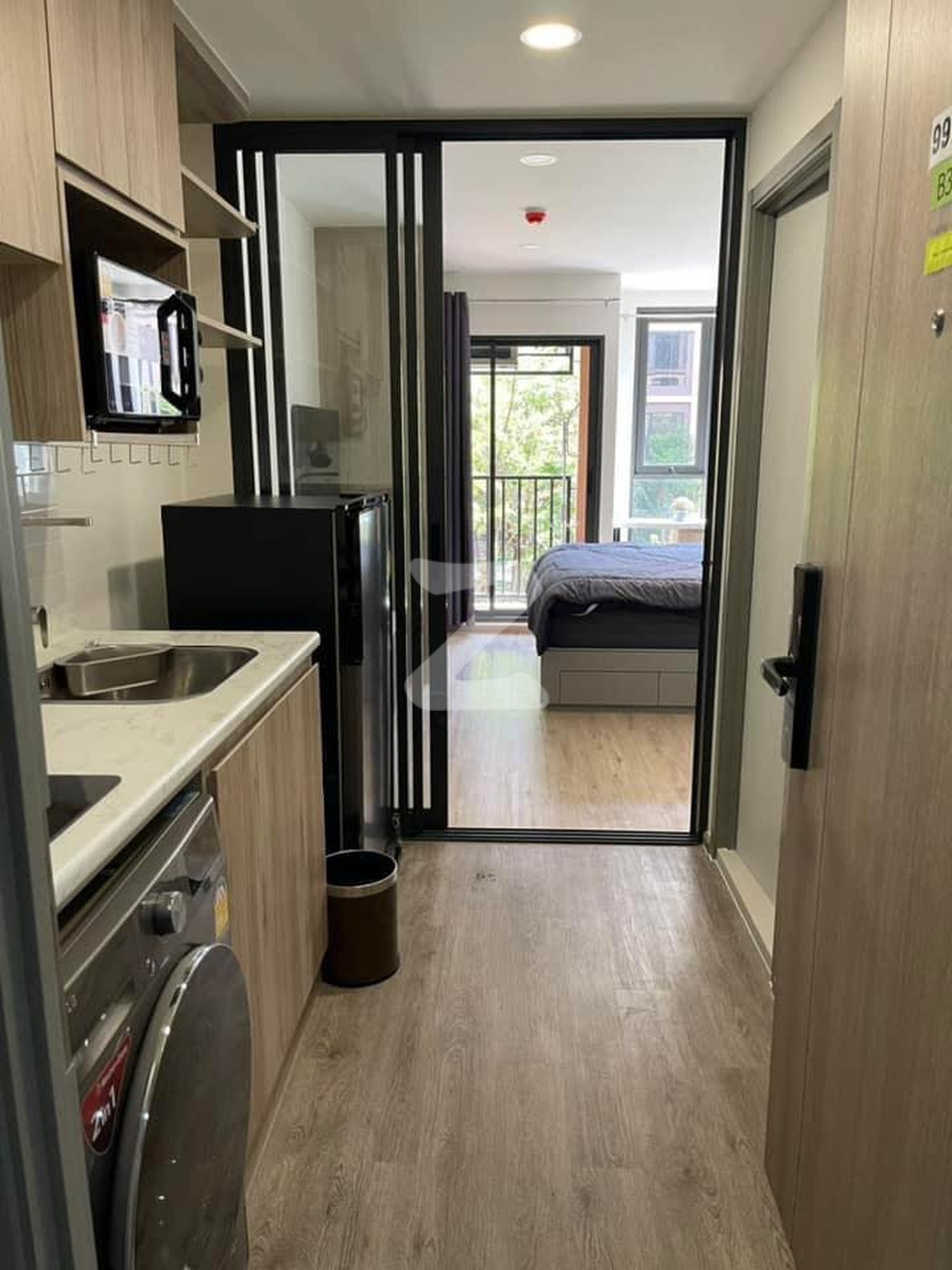 📍Oneder Kaset Condo📍(Owner Post) รับ agent 23 ตรม. #วิวสะว่ายน้ำ 🏊‍♀️ และสวนหย่อม🌳🌳 ชั้น 3 🌳🌳 Digital Doorlock ระเบียงทิศตะวันออก บรรยากาศดี : เจ้าของให้เช่าเอง (งดรับนายหน้า)