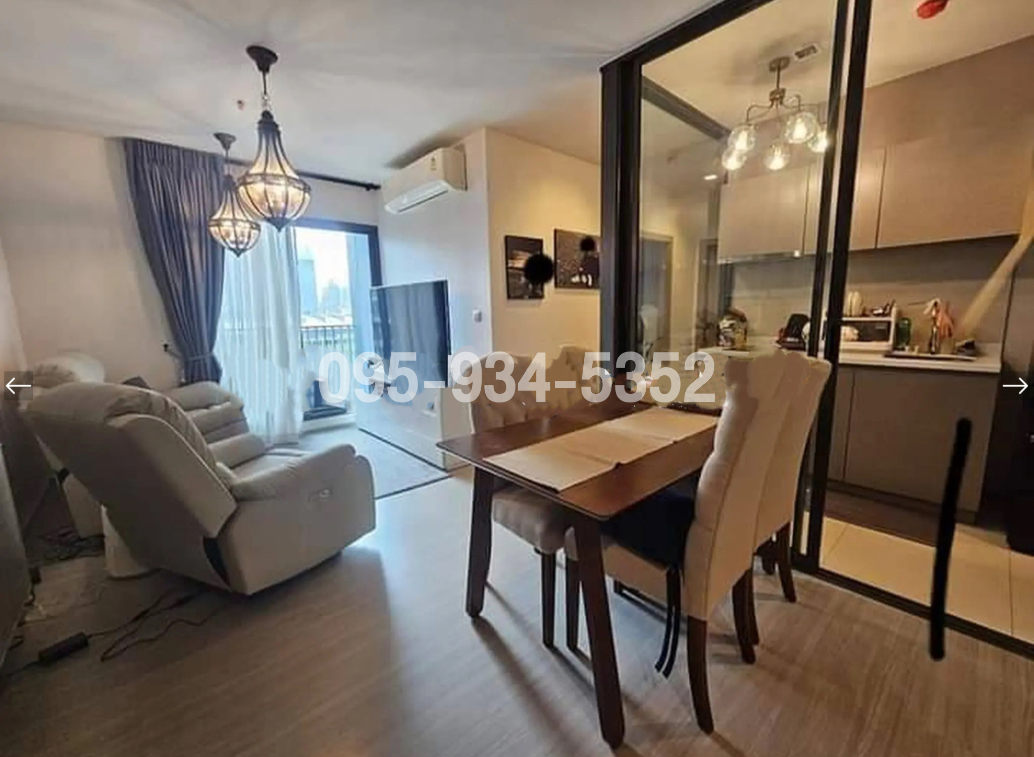 2 Bedrooms 2 Bathrooms Full Finished Life Asoke Rama9 Rental and...