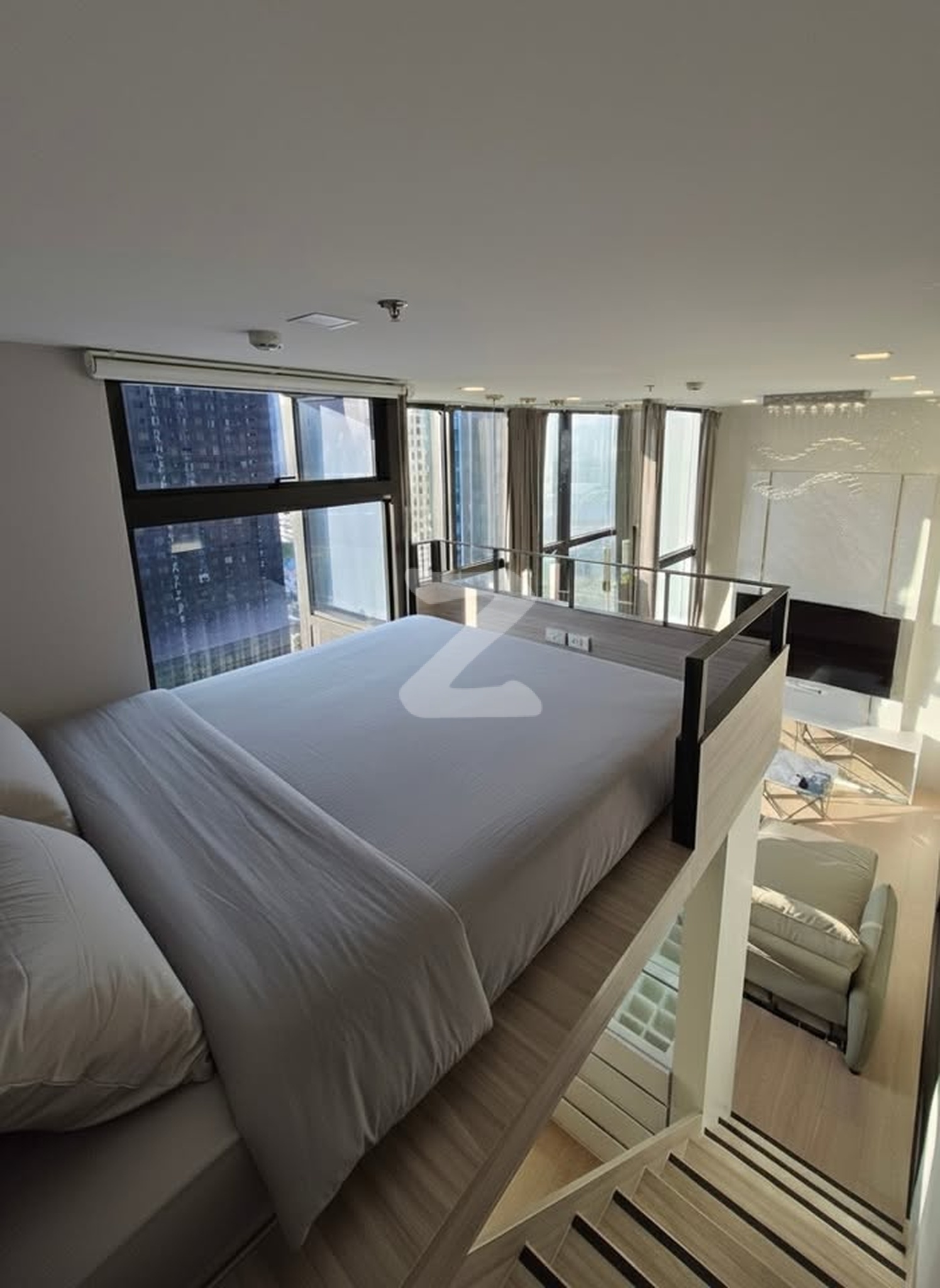 !!Owner Post!! รับเอเจนท์ Chewathai Residence Asoke, 45 sqm Luxury Loft ✅                                    : เจ้าของให้เช่าเอง (งดรับนายหน้า)
