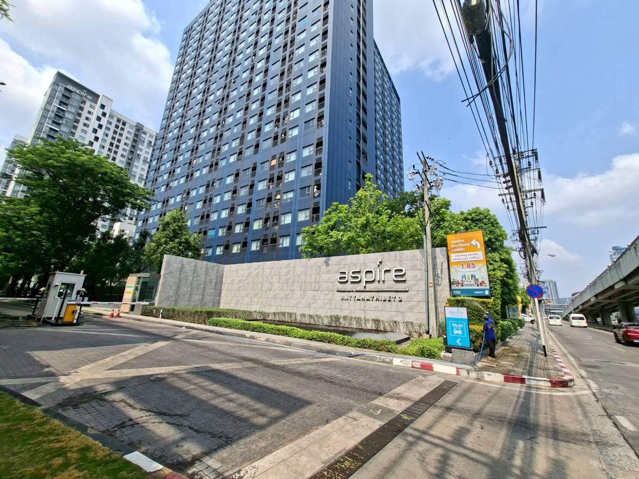 ทรัพย์สถาบันโดย JAM คอนโดใกล้ MRT บางกระสอ แอสปาย รัตนาธิเบศร์ 2 (Aspire Rattanatibet 2)