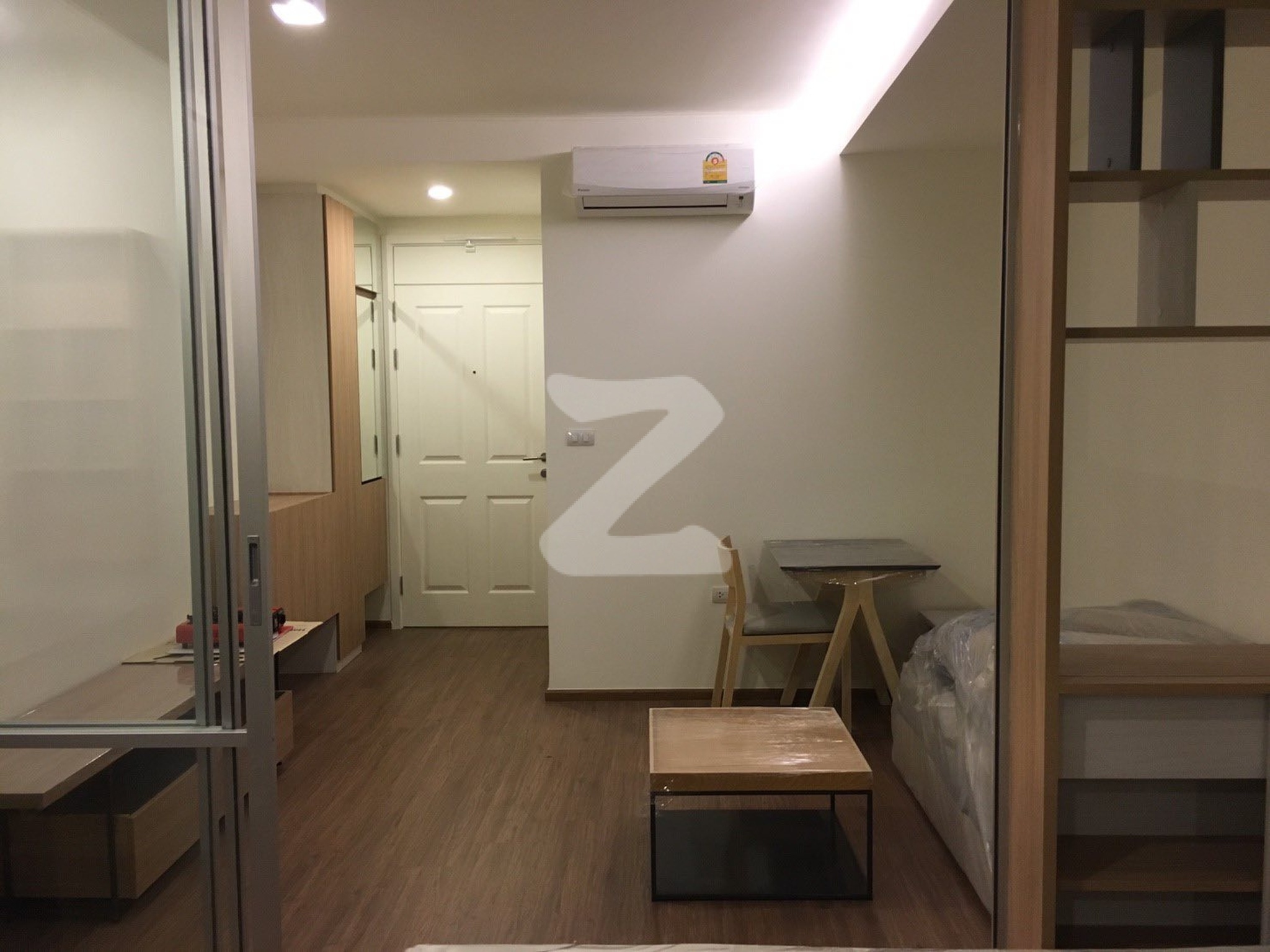 ให้เช่า คอนโด ยู ดีไลท์ เรสซิเดนท์ ริเวอร์ฟร้อนท์ พระราม3 ชั้น8 ห้องA0838 (วิวสะพานพระราม9) ประเภท 1ห้องนอน Sunken Balcony (1ห้องนอน 1ห้องน้ำ)  : เจ้าของให้เช่าเอง (งดรับนายหน้า)