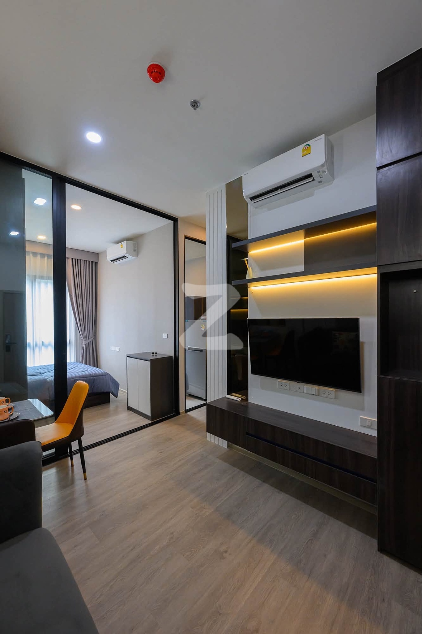 Owner โพสเอง ให้เช่า คอนโด Origin Plug & Play Ramintra ห้องใหม่กิ๊ก ห้องมุมเพดานสูง 3m โล่ง โปร่งและสบาย : เจ้าของให้เช่าเอง (งดรับนายหน้า)