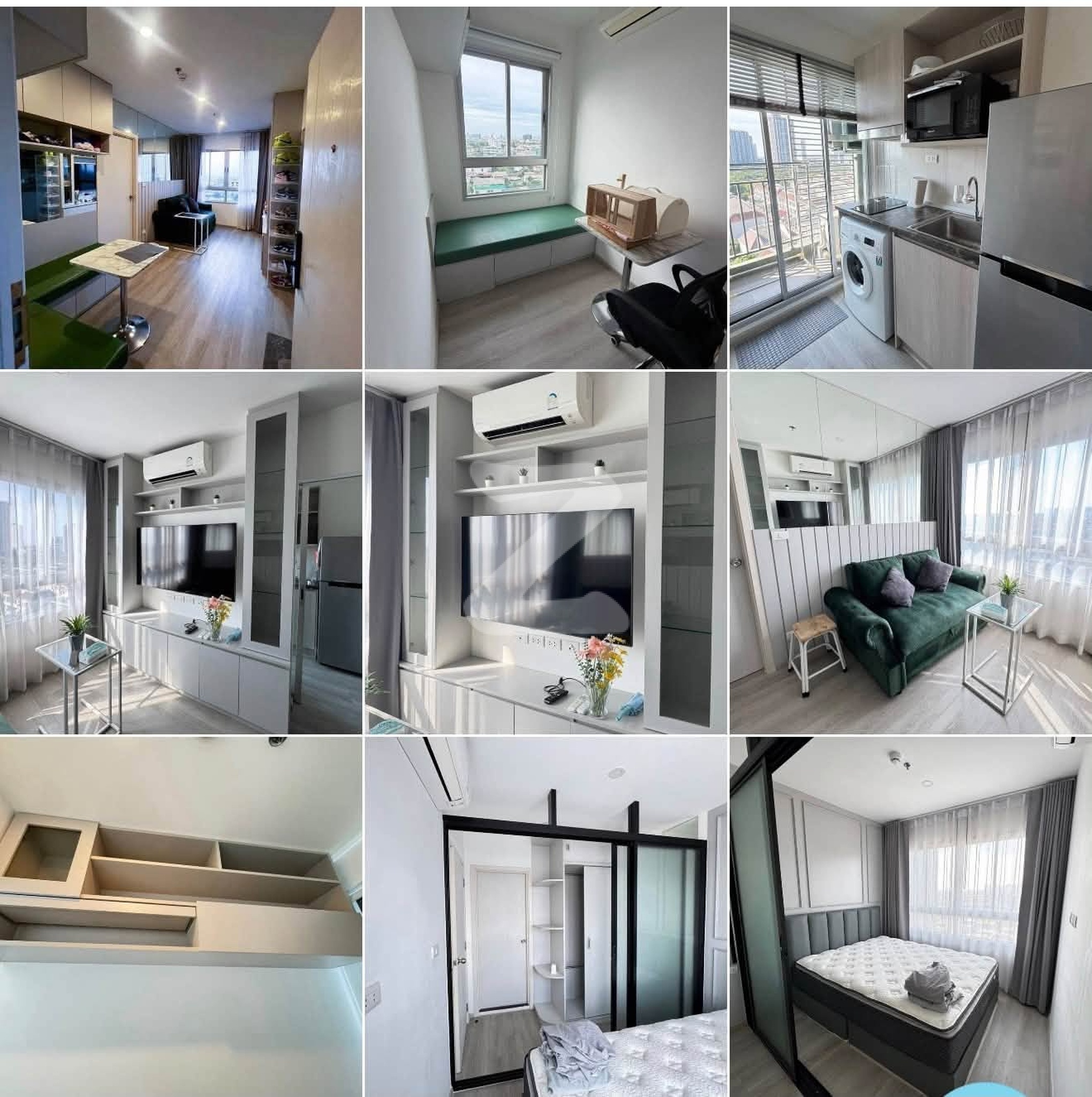 ให้เช่า เอลลิโอ สาทร-วุฒากาศ 1 ห้องนอน 35 ตร.ม. ชั้น 9 เจ้าของปล่อยเช่าเอง : เจ้าของให้เช่าเอง (งดรับนายหน้า)