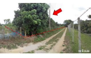 ทรัพย์สถาบันโดย บริษัท บริหารสินทรัพย์สุขุมวิท จำกัด ที่ดิน ซอยแยกจากบ้านท่า ซอย 11/10 ถนนเชียงใหม่-ฝาง (ทล.107)