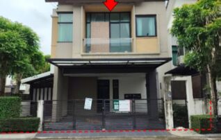 ทรัพย์สถาบันโดย บริษัท บริหารสินทรัพย์สุขุมวิท จำกัด บ้านแฝด เปี่ยมสุข
