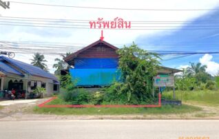 ทรัพย์ธนาคารโดย KASIKORNBANK บ้านเดี่ยว ซอยเทศบาล 1 ถนนสายปลายพระยา - พระแสง (ทล.4009)