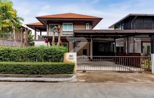 เจ้าของขายเอง  บ้านเดี่ยว 2 ชั้น สไตล์โมเดิร์นล้านนาในบรรยากาศรีสอร์ทพร้อมเข้าอยู่  หมู่บ้าน บุราสิริ สันผีเสื้อ เชียงใหม่  : เจ้าของขายเอง (งดรับนายหน้า)