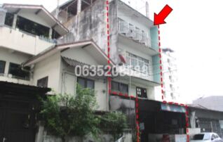 ขายตึกแถว-อาคารพาณิชย์ใกล้ MRT ห้วยขวาง ถนนประชาราษฏร์บำเพ็ญ