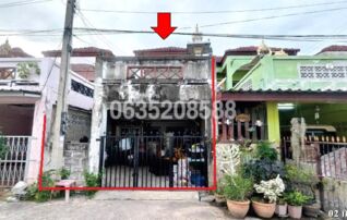 ขายทาวน์เฮาส์ ซอยชลประทาน 37 ถนนเลียบคลองชลประทาน