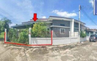 ทรัพย์สถาบันโดย GHB บ้านแฝด ซอยม.ไม่มีชื่อ ถนนเลียบคลองชลประทาน