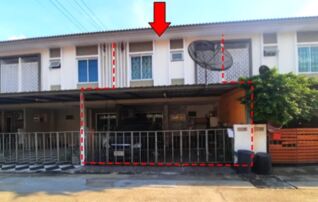 ทรัพย์สถาบันโดย บริษัท บริหารสินทรัพย์สุขุมวิท จำกัด ทาวน์เฮาส์ ไอลีฟ ทาวน์ รังสิตคลอง 3 (I Leaf Town Rangsit Klong 3)