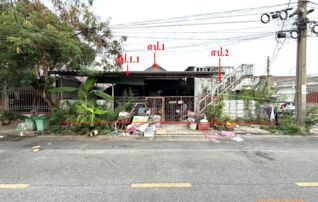 ทรัพย์สถาบันโดย KASIKORNBANK ทาวน์เฮาส์ใกล้ MRT สามแยกบางใหญ่ กฤษดานคร โครงการ 10