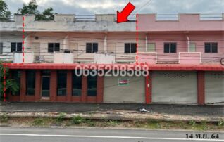ขายตึกแถว-อาคารพาณิชย์ ถนนสายเกาะคา-ห้างฉัตร (ทล.1034)