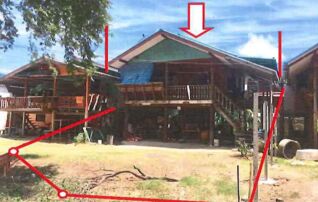 ทรัพย์ธนาคารโดย ธอส. บ้านเดี่ยว ซอยวัดบางบาล ถนนทล.ชนบท อย.4047