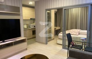 room for rent at Casalunar Mesto condo 7fl. sea view 1bed 1bath 1living and balcony fully furniture  100%parking good location near central chonburi : เจ้าของให้เช่าเอง (งดรับนายหน้า)