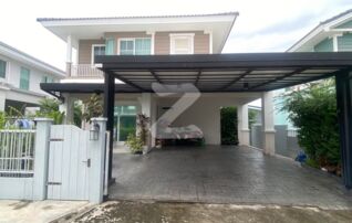 ขายบ้านเดี่ยว 2 ชั้นหมู่บ้านมัณฑนา นครปฐม (โครงการแลนด์แอนด์เฮ้าส์) บ้านหันหน้าทิศเหนือ                            : เจ้าของขายเอง (งดรับนายหน้า)
