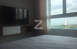 วิวทะเลจากห้องนอน (ไม่มีทีวีให้นะคะ) View from Bedroom (no TV)