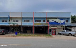 ทรัพย์ธนาคารโดย KASIKORNBANK ตึกแถว-อาคารพาณิชย์ ถนนสายเหนือคลอง-แหลมกรวด(ทล.4036)