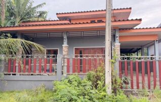 ทรัพย์สถาบันโดย GHB บ้านเดี่ยว ซอยพิทักษ์ทอง2 ถนนสายมัทรี-บ้านหาดทราย