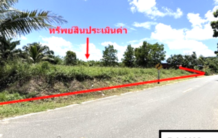 ทรัพย์สถาบันโดย KASIKORNBANK ที่ดิน ถนนสายศาลาเฉลิมพระเกียรติ (ศาลาต้นหูกวาง) -บ้านเกาะปลิง