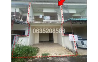 ขายทาวน์เฮาส์ ถนนเมืองบ้านพรุ 49 (มุสลิมร่วมใจอุทิศ)