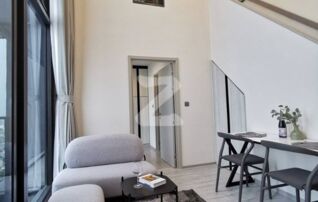 The Line sukhumvit 101 ขายและให้เช่า (sale and rent)   1br. Duplex corner หน้ากว้าง เพดานสูง 5.5 เมตร : เจ้าของให้เช่าเอง (งดรับนายหน้า)