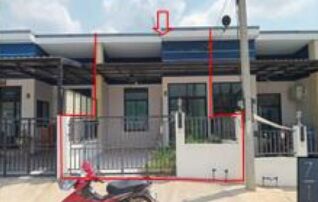 ทรัพย์สถาบันโดย GHB ทาวน์เฮาส์ เก้าแสนเก้าเฟส6 (Baan Kaosankao Kanchanaburi)