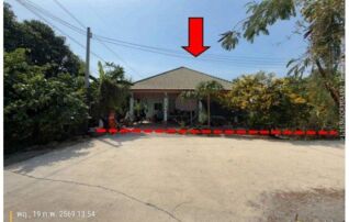 ทรัพย์สถาบันโดย GHB บ้านเดี่ยว ซอยเลียบคลองชลประทาน ถนนทล.3551