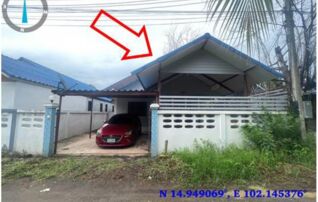 ทรัพย์สถาบันโดย GHB บ้านเดี่ยว ซอยหนองตาคง-หนองม่วง ถนนสายนครราชสีมา-โชคชัย