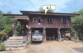 ทรัพย์สถาบันโดย ธอส. บ้านเดี่ยว  ถนนสายบ้านน้ำล้อม-พร้าว