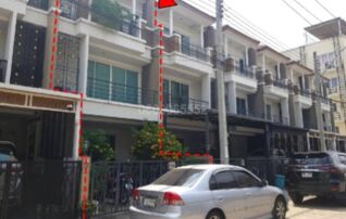 ขายทาวน์เฮาส์ เดอะคัลเลอร์ ลิฟวิ่ง ทาวน์โฮม