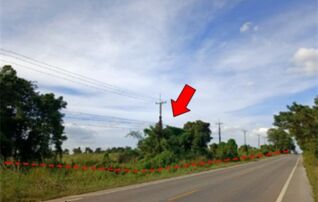 ทรัพย์สถาบันโดย บริษัท บริหารสินทรัพย์สุขุมวิท จำกัด ที่ดิน ถนนสายโพนทอง-เสลภูมิ (ทล.2046)