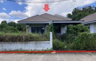 ทรัพย์สถาบันโดย GHB บ้านเดี่ยว ซอยทางไปวัดกู่แดง ถนนสายขัวมุง-เทพาราม