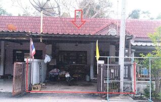 ทรัพย์สถาบันโดย ธอส. ทาวน์เฮาส์ หมู่บ้านเมืองประชา จอมบึง ราชบุรี