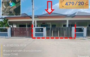 ทรัพย์สถาบันโดย GHB ทาวน์เฮาส์ ปัณณกรณ์ (มาบยางพร 12) (จ.ระยอง) (Supalai Bella Mapyangporn-Pluakdaeng)