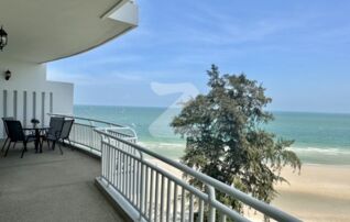 Spacious balcony 